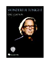 descargar la partitura para acordeón Wonderful tonight en formato PDF