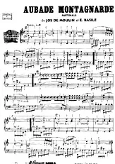 télécharger la partition d'accordéon Aubade Montagnarde au format PDF