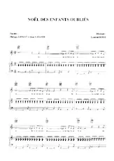 descargar la partitura para acordeón Noël des enfants oubliés en formato PDF