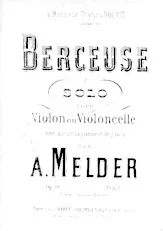 scarica la spartito per fisarmonica Berceuse Op.101 in formato PDF