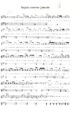 descargar la partitura para acordeón Sapés comme jamais en formato PDF