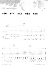 download the accordion score 1000 cœurs debout in PDF format