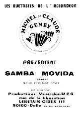 descargar la partitura para acordeón SAMBA MOVIDA en formato PDF