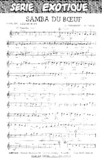 download the accordion score SAMBA DU BOEUF in PDF format