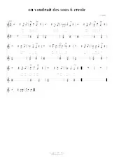 download the accordion score On voudrait des sous (Relevé) in PDF format