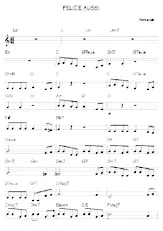 download the accordion score Félicie aussi (Chant : Fernandel) (Relevé) in PDF format