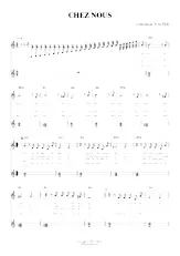 download the accordion score Chez nous in PDF format