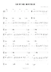 download the accordion score Le fusil rouillé in PDF format