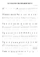 download the accordion score Le grand chambardement (Relevé) in PDF format