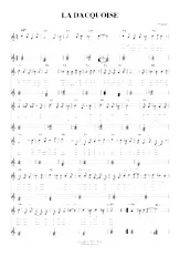 download the accordion score La Dacquoise (Relevé) in PDF format