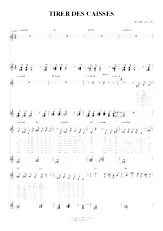 download the accordion score Tirer des caisses (Relevé) in PDF format