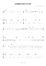 download the accordion score Impressioname in PDF format