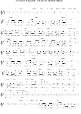 download the accordion score En mélo mélancolique (Relevé) in PDF format