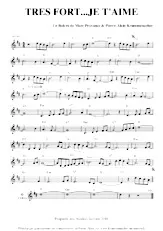 download the accordion score Très fort je t'aime (Boléro) in PDF format