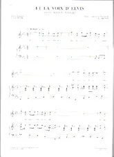 télécharger la partition d'accordéon Et la voix d'Elvis (Good rockin' tonight) au format PDF