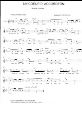 download the accordion score Un cœur d'accordéon (Marche Chantée) in PDF format