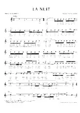 download the accordion score La nuit in PDF format