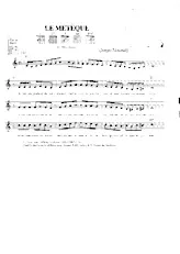 download the accordion score Le métèque in PDF format