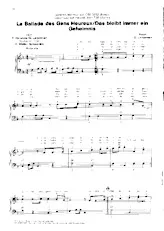 descargar la partitura para acordeón La ballade des gens heureux (Das bleibt immer ein Geheimnis) en formato PDF