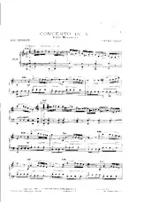 télécharger la partition d'accordéon Concerto en La (1er Mouvement) au format PDF