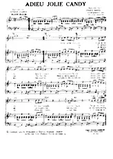 télécharger la partition d'accordéon Adieu jolie Candy (Arrangement : Michel Berger) (Chant : Jean-François Michaël) au format PDF