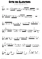 download the accordion score Entrée des gladiateurs in PDF format