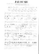 télécharger la partition d'accordéon Jalousie (Arrangement : George Martine) (Tango) (Piano) au format PDF