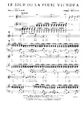 download the accordion score Le jour où la pluie viendra in PDF format