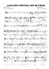 download the accordion score Les uns contre les autres in PDF format