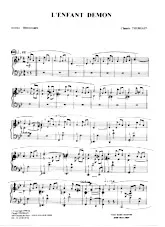 download the accordion score L'enfant démon in PDF format
