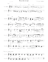 download the accordion score Rue du temps in PDF format