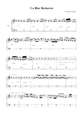 download the accordion score La Rue Kétanou in PDF format