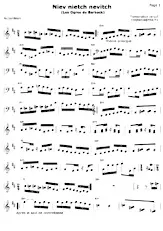 descargar la partitura para acordeón Niev Nietch Nevitch en formato PDF