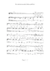 download the accordion score Les amoureux des bancs publics in PDF format