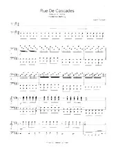 descargar la partitura para acordeón Rue des Cascades en formato PDF