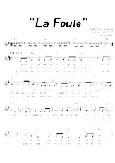 télécharger la partition d'accordéon La Foule (Arrangement : Pierre Boinay) au format PDF