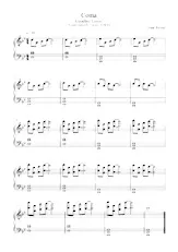 download the accordion score Coma in PDF format