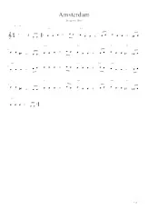 download the accordion score Amsterdam in PDF format