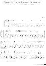 descargar la partitura para acordeón Comptine d'un autre été : L'Après Midi en formato PDF