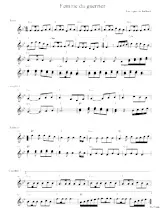 download the accordion score La femme du guerrier in pdf format