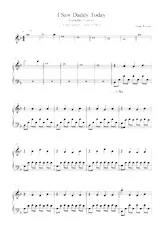 download the accordion score I saw Daddy today in PDF format