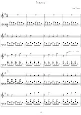 download the accordion score Naomi in PDF format