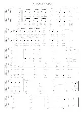 descargar la partitura para acordeón La javanaise en formato PDF