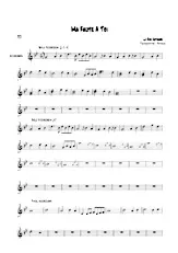 download the accordion score Ma faute à toi in PDF format