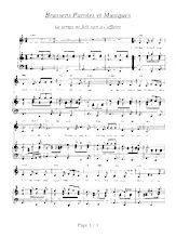 download the accordion score Le temps ne fait rien à l'affaire in PDF format