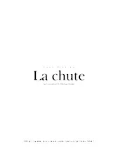 download the accordion score La Chute in PDF format