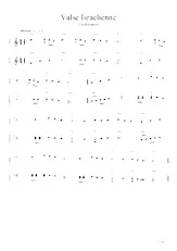 download the accordion score Valse Israélienne in PDF format