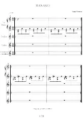 descargar la partitura para acordeón Hanako en formato PDF