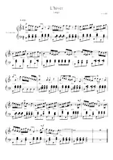 download the accordion score L'hiver (Largo) in PDF format
