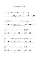 download the accordion score La Valse d'Amélie (Version accordéon) in PDF format